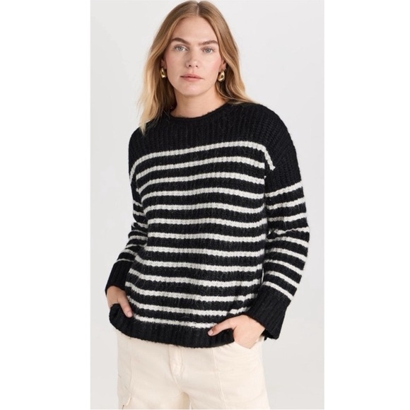 Alex Mill Normandie Alpaca Stripe Sweater - Picture 2 of 15